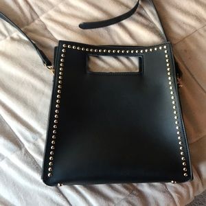 Black studded purse!